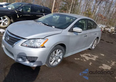 2015 Nissan Sentra Sr z USA, uszkodzony, nr VIN 3N1AB7AP9FY334323